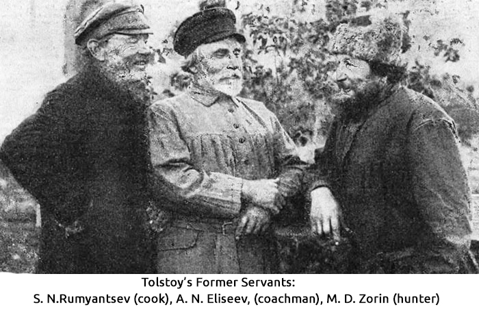 Tolstoy's servants