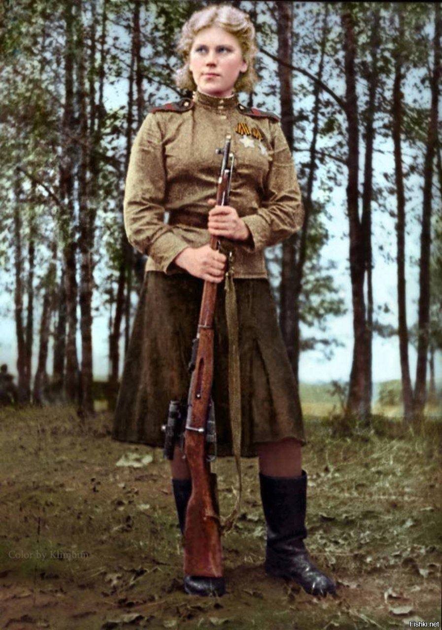 19-Year-Old Soviet Sniper Roza Shanina