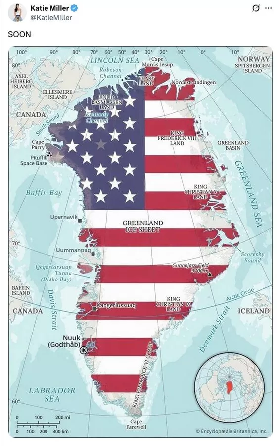 Greenland Map