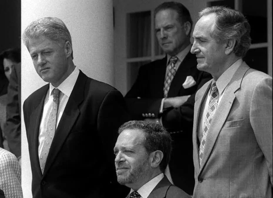 Robert Reich and Bill Clinton Photo