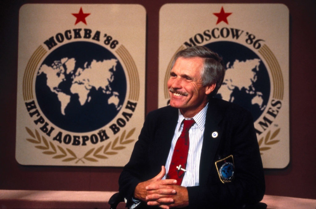 Ted Turner in Moscow