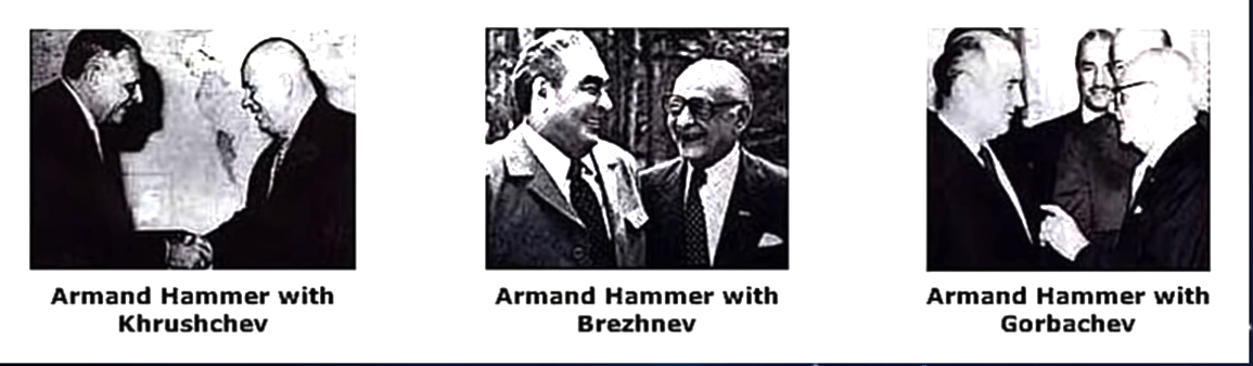 Armand Hammer and Kremlin Leaders
