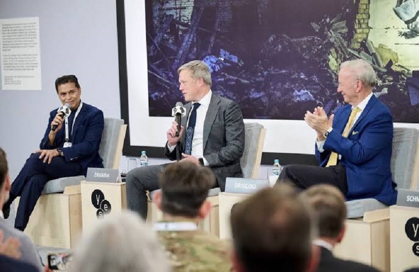 Former U.S. Army Secretary Dan Driscoll in Ukraine